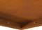 vidaXL - Vuurkorf - Vierkant - 80x80x40 - cm - Verweerd - Staal
