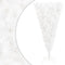 vidaXL - Kunstkerstboom - met - standaard - omgekeerd - 210 - cm - wit