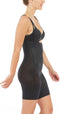 SPANXshape™ Thinstincts 2.0 - Invisible Open-Bust Mid-Thigh Bodysuit - Verstelbare bandjes - Zwart