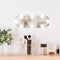 vidaXL - Wandspiegel - met - LED's - ovaal - 15x40 - cm - glas