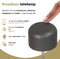 FINLEY GAEVE - Draadloze Tafellamp - Oplaadbaar met USB-C - Traploos dimbaar - Nikkel - 22cm Hoog