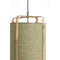 Light & living Sendai - Hanglamp - Ø42 x 70 cm - groen met naturel bamboe