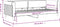 vidaXL - Slaapbank - 80x200 - cm - fluweel - donkergrijs