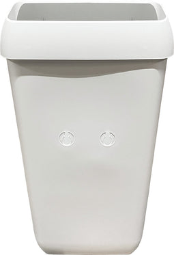 Afvalbak Euro kunststof 43 liter wit