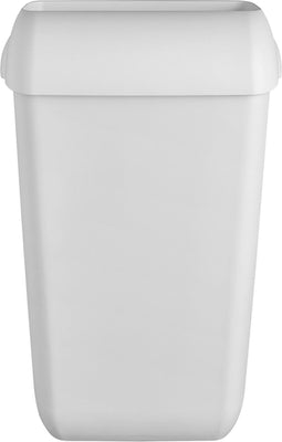 Afvalbak Quartzline open inworp 23 liter wit 441402