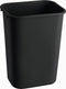 Afvalbak Rubbermaid 39L zwart