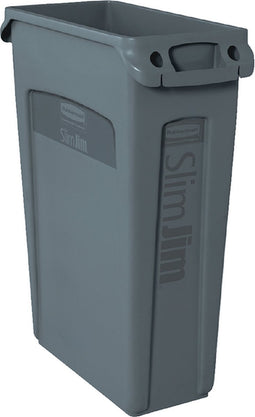 Afvalcontainer Slim Jim grijs 87liter