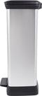 Afvalemmer, DECO DUO PEDAL BIN 23+23L, zilver