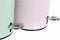 Afvalemmer DKD Home Decor LB-181142 Roze Munt Metaal 3 L (2 Stuks)