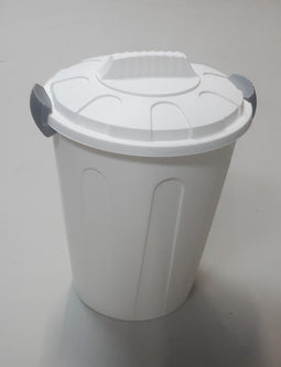 Afvalemmer Oscar wit 23 liter