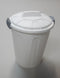 Afvalemmer Oscar wit 23 liter