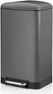 Afvalemmer, RVS, Antraciet, 30 L - Kela | Davino