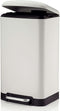 Afvalemmer RVS Wit, 30 L - Kela | Davino