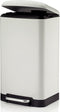 Afvalemmer RVS Wit, 30 L - Kela | Davino