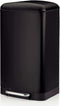 Afvalemmer, RVS, Zwart, 30 L - Kela | Davino