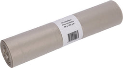 Afvalzak cleaninq 58x100cm recycled t50 80l transp | 10 stuks