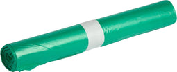 Afvalzak Powersterko T23 75liter groen | Omdoos a 20 rol x 25 zak | 20 stuks
