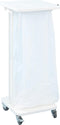 Afvalzakhouder met deksel Saekko Boy 60 l, wit