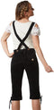 dressforfun Lederhose Tegernsee - Verkleedkleding - Zwart - S