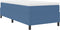 vidaXL - Boxspringbed - Blauw - 100x200 - cm - Corduroy - Stof