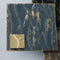 Wanddecoratie woonkamer metaal modern 3D 133 cm