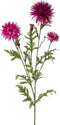 Emerald - Kunstbloem Korenbloem 100cm fuchsia - Kunstplanten voor binnen