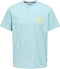 ONLY & SONS INK REG SS - T-shirt - Katoen - Aquatic - M (2020)