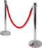 AFZETKOORD VELOURS ROOD CHROOM
