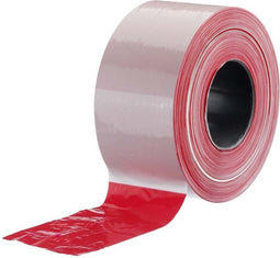 Afzetlint rood/wit 500 meter in dispenserdoos