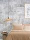 GOOD&MOJO Hanglamp Bromo - Bamboe - Asymmetrisch - Ø50cm - Scandinavisch,Bohemian - Hanglampen Eetkamer, Slaapkamer, Woonkamer