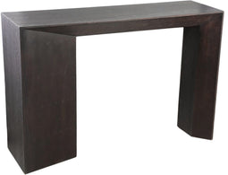 PTMD Bijzettafel Arivo - 120x35x80 cm - MDF - Zwart