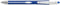 Balpen Bic Atlantis exact 0.7mm blauw - 12 stuks