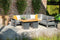 Garden Impressions Cube Loungebank Teak - Black