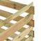 vidaXL - Tuincompostbak - gelat - 120x120x70 - cm - geïmpregneerd - grenenhout