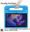 imoshion Samsung Galaxy Tab A8 (2021/2022) - Kidsproof Backcover - Schokabsorberend met handvat - Blauw