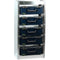 Raaco S221 - Opbergrek - 5 CarryLite 150-9 koffers - Zilverkleurig