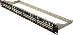 Assmann DN-91424 - Patchpanel - 48 Poorten - Zwart RAL9005