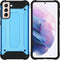 imoshion Hoesje - Geschikt voor Samsung Galaxy S21 Plus - Rugged Xtreme Backcover - Lichtblauw