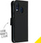 Accezz Samsung Galaxy A40 - Wallet Softcase Bookcase - 3 pashouders - Zwart