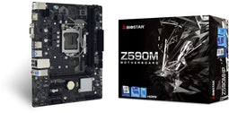 Biostar Z590MHP - Micro-ATX Moederbord - Intel Z590 - 2x DDR4 tot 64GB
