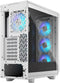 Fractal Design Meshify 2 Compact - Tower Behuizing - ATX Micro-ATX Mini-ITX - Gehard Glas - Wit