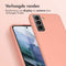iMoshion Hoesje Geschikt voor Samsung Galaxy S21 Hoesje Met Koord - iMoshion Color Backcover met afneembaar koord - oranje