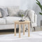 vidaXL - Salontafel - Ø - 45x40 - cm - massief - grenenhout