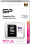 Silicon Power Superior - microSDXC 128GB - UHS-I U3 V30 A1 - 100MB/s lezen 80MB/s schrijven