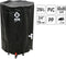 FLO Opvouwbare Regenton 250L - Regenwatertank met filter en overstortventiel - Zwart