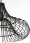 Light & Living Hanglamp Alette - Zwart - Ø39cm - Modern - Hanglampen Eetkamer, Slaapkamer, Woonkamer