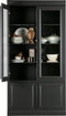 BePureHome Organize Vitrinekast - Grenen - Zwart - 215x110x44