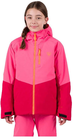 Rossignol Wispile - Ski-jack - Waterdicht 20.000/15.000 - Ruby Red (8 jaar)