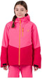 Rossignol Wispile - Ski-jack - Waterdicht 20.000/15.000 - Ruby Red (8 jaar)