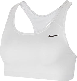 Nike Dri-FIT Swoosh - Sportbeha Dames - Nonpded - Wit - M